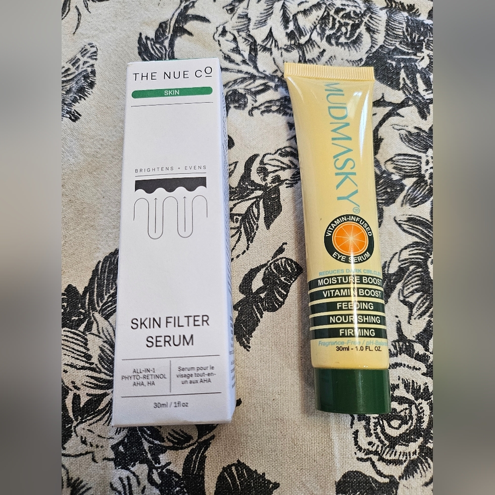 Nue Co Skin Filter Serum & MUDMASKY Vitamin-Infused Eye Serum - Picture 2 of 13